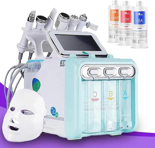 7-in-1 Hydrafacial Machine – Hydrogen & Oxygen Facial Multifunctional Dermabrasion System