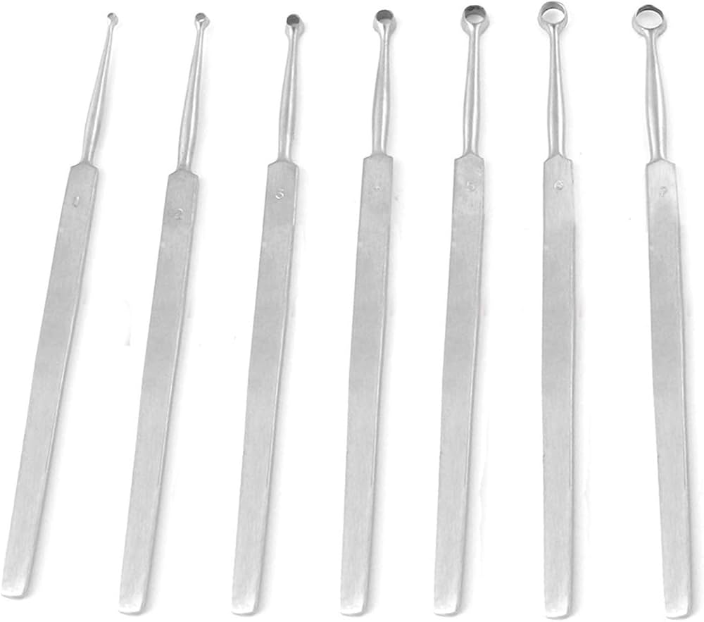 Dermal Curettes (Various Sizes) – Precise Tissue Removal Tool