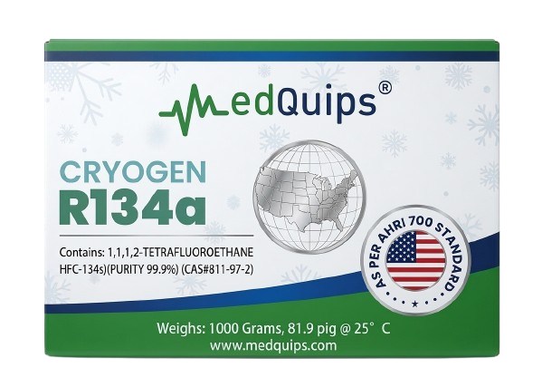 CryoGas Cylinders for Candela – Pack of 12 | Nitrous Oxide Cryotherapy Gas