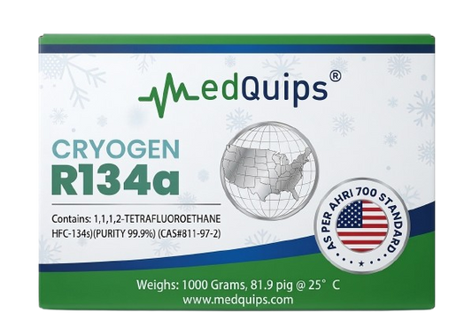 CryoGas Cylinders for Candela – Pack of 12 | Nitrous Oxide Cryotherapy Gas