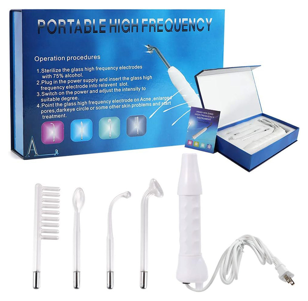 Portable Handheld High Frequency Skin Therapy Machine – Acne Treatment & Skin Rejuvenation Device | Professional Facial Device UAE