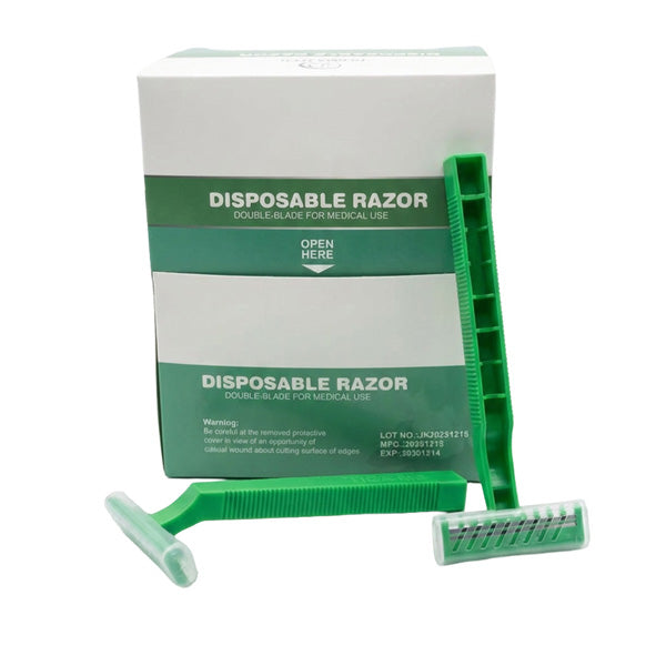 Disposable Surgical Razor Double Blade – Preoperative Hair Removal Razor for Hospitals & Clinics | UAE