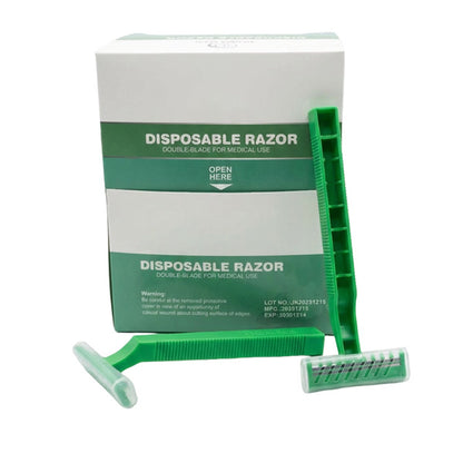 Disposable Surgical Razor Double Blade – Preoperative Hair Removal Razor for Hospitals & Clinics | UAE